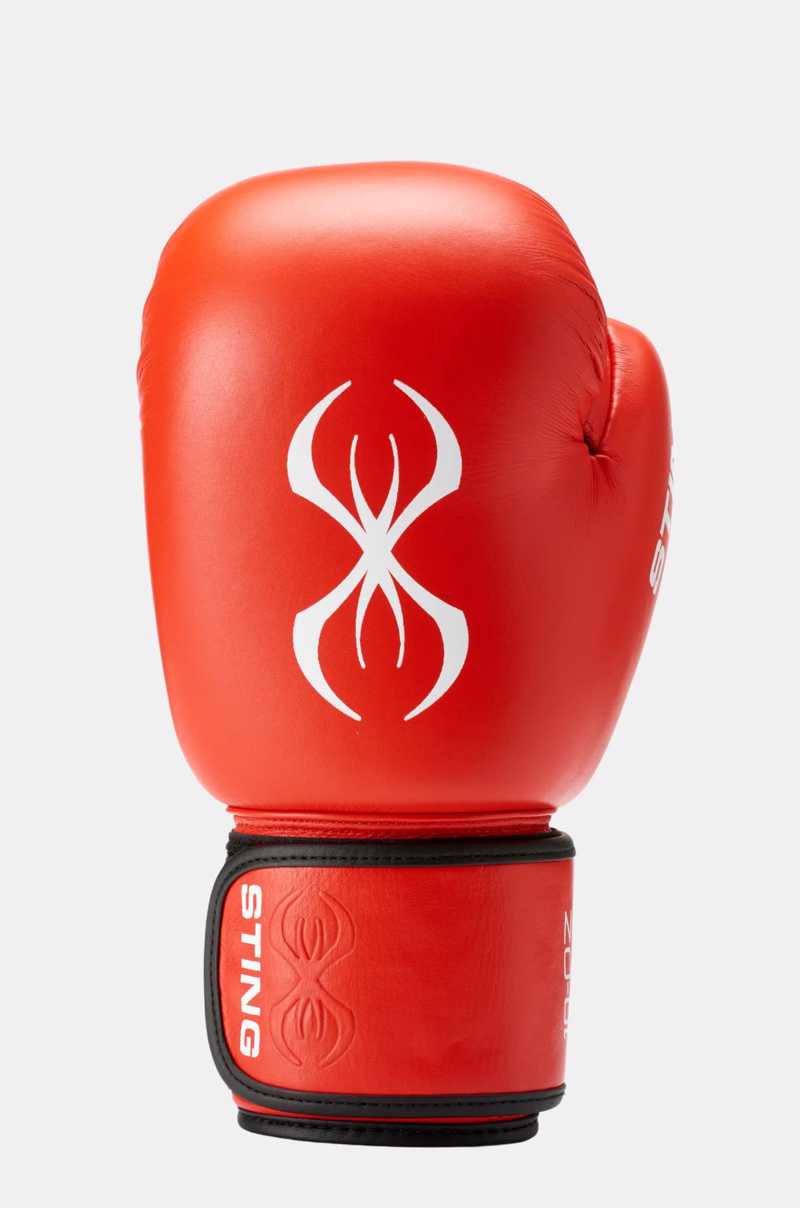 Sting Sports Competition Approved Boxing Gloves 2.0 - red